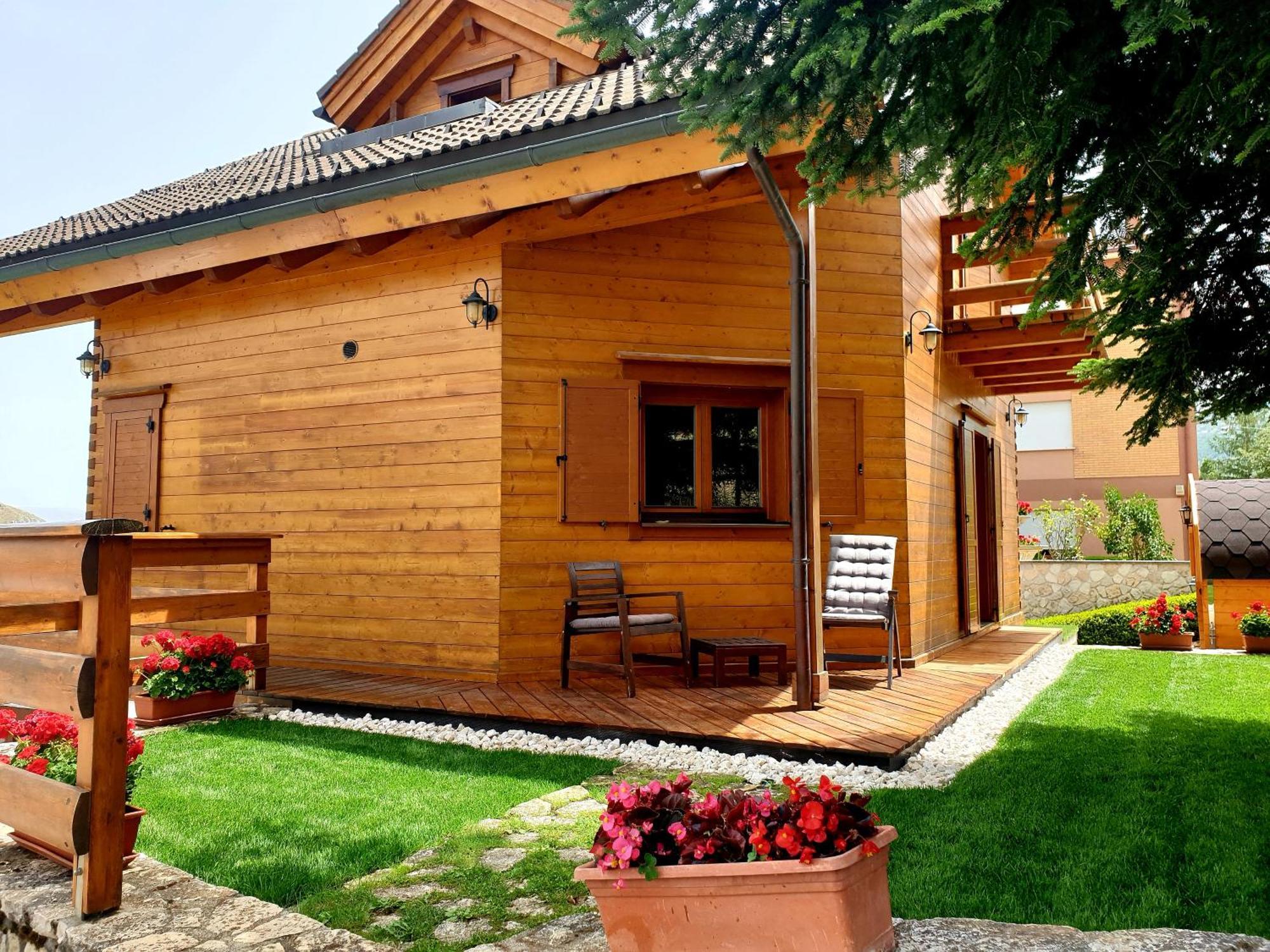 San Felice d'Ocre B&B Lo Chalet Di Ocre מראה חיצוני תמונה