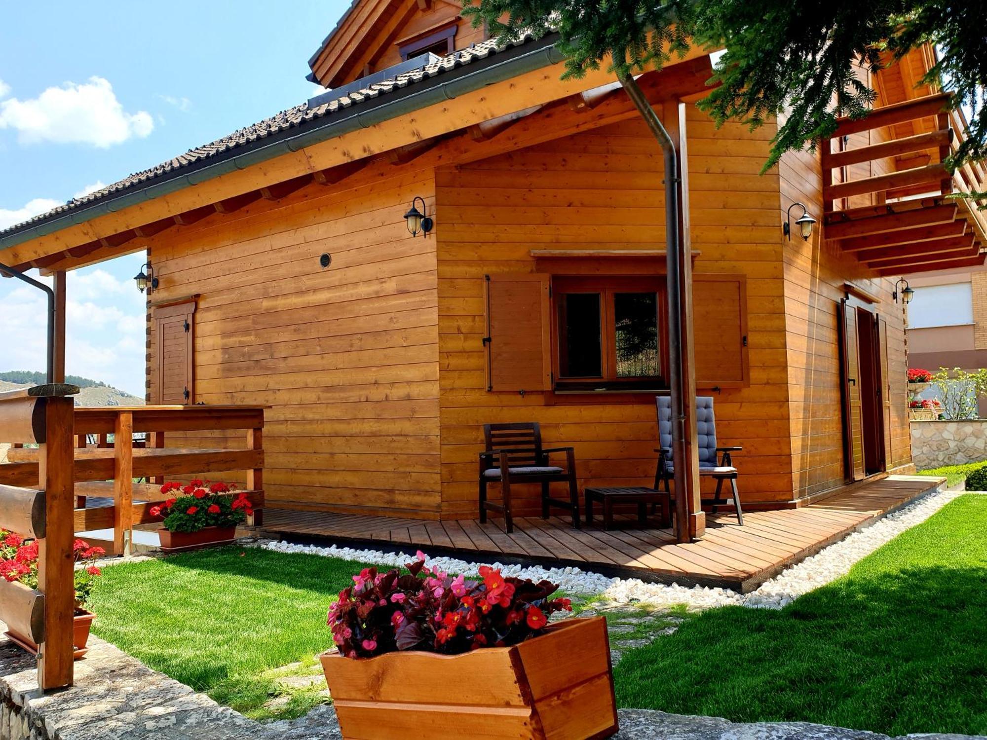San Felice d'Ocre B&B Lo Chalet Di Ocre מראה חיצוני תמונה
